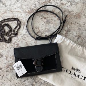 Coach Tabby Chain Clutch With Beadchain